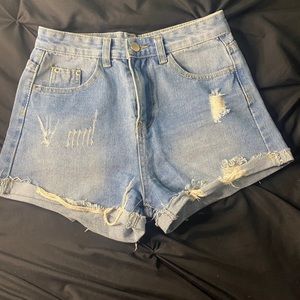 jean shorts